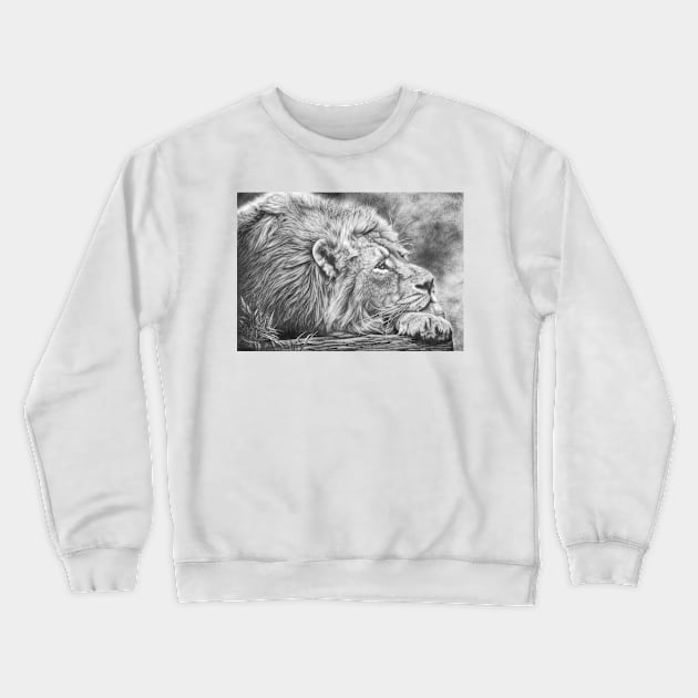 Miles Away Crewneck Sweatshirt by Mightyfineart